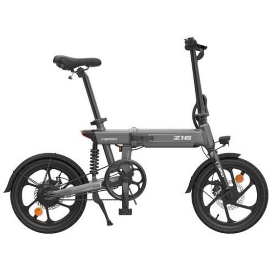 Himo Z16 vélo électrique pliant à assistance électrique 36V250W City ebike Double suspension avant et arrière Ebike - gris