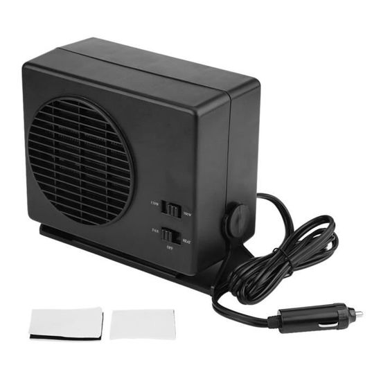 Chauffage Voiture 12V 300W - 3 Sorties - Dégivrage Pare-Brise - Yosoo Health Gear