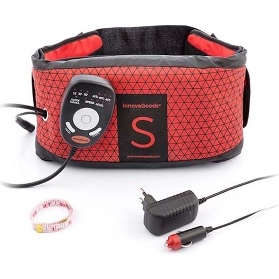 TSC - Ceinture Vibrante effet Sauna Abdo Belt Sauna Ceinture Chauffante