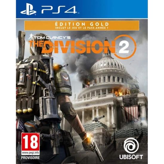 Jeu Ps4 Ubisoft The Division 2 Gold Edition Achat Vente Jeu Ps4 Jeu Ps4 Ubisoft The Division Cdiscount