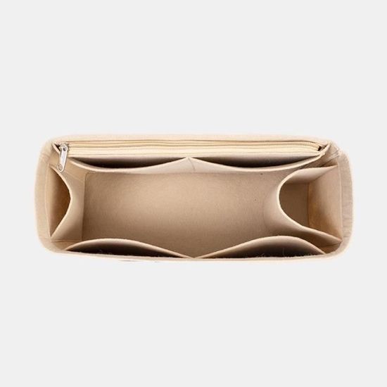 Sidezipbeige For M Convient pour GOYARD M L Mini fourre tout