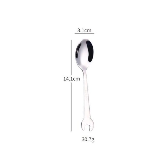 FONTIGNAC Louche En Inox SPOON - Cuillère De Service Moderne Et Robuste