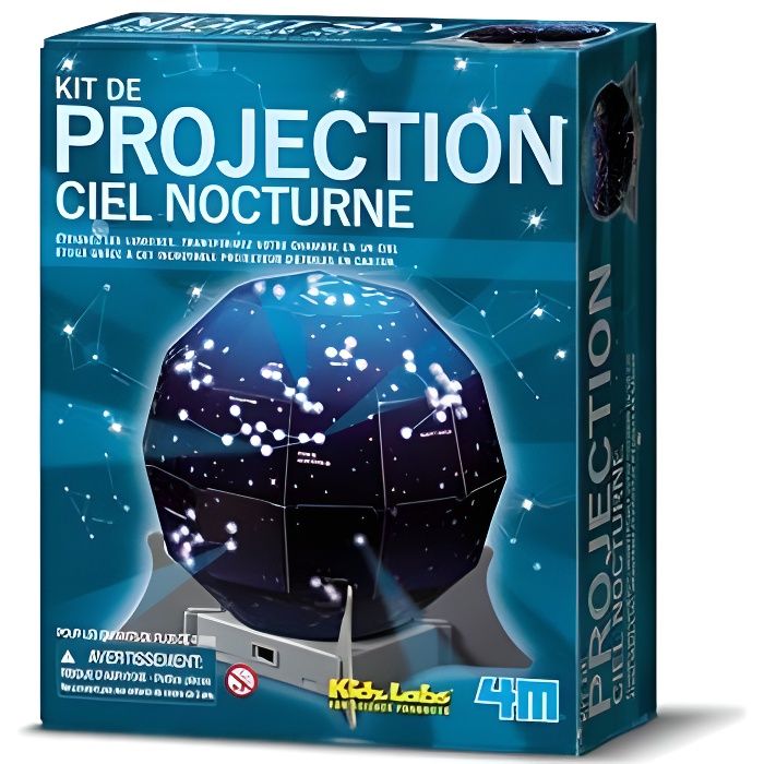 4M Kidzlabs - Kit de projection Ciel Nocturne