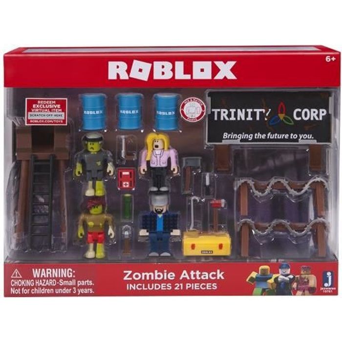 Roblox - 10761 - Figurines Et Set De Jeu - Zombie Attack XKIIT