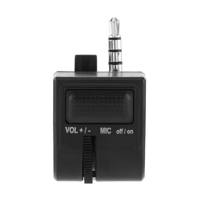 Adaptateur pour PS4, Contrôleur Casque Casque Ecouteurs Adaptateur Mic pour Sony PlayStation 4 PS4