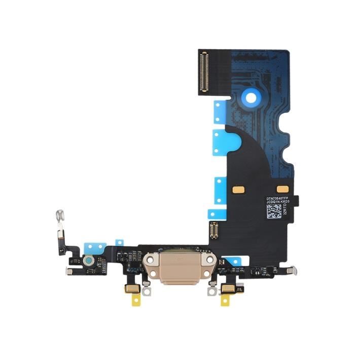 Nappe Connecteur de Charge iPhone 8 - Or