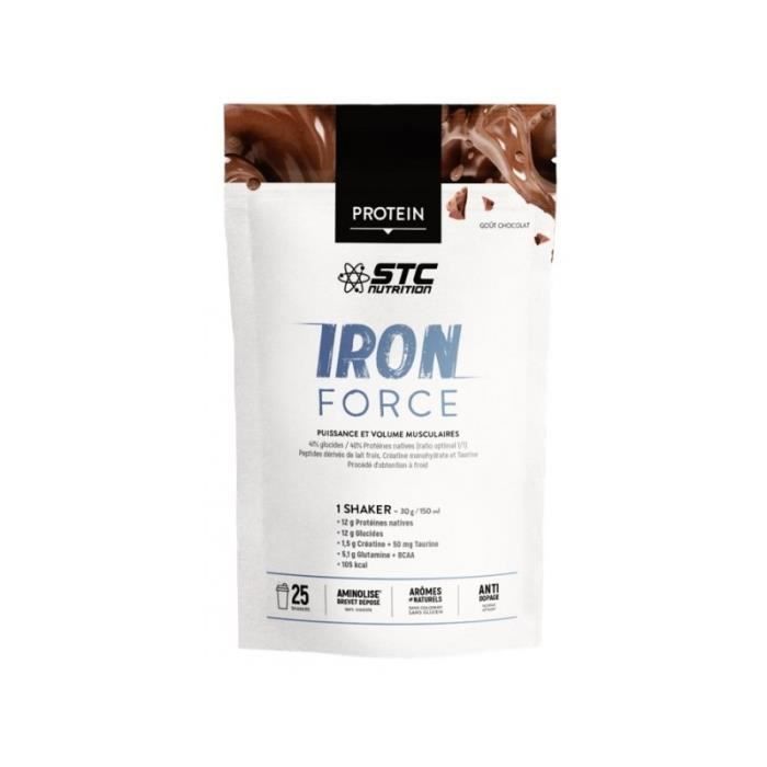 STC Nutrition Iron Force Saveur Chocolat 750g