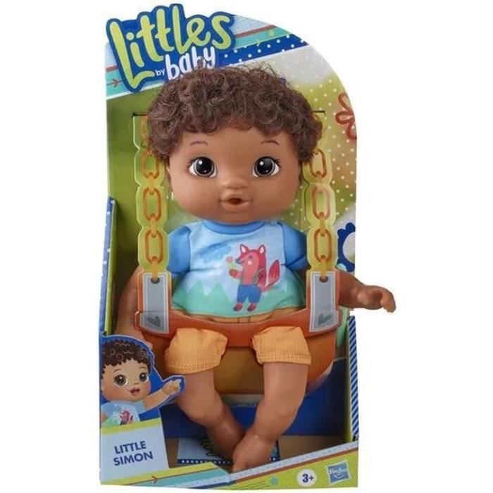 Hasbro Littles Baby Simon Poupée avec accessoires 4 assortis 17 x 25cm. Enfants de 3 ans et +