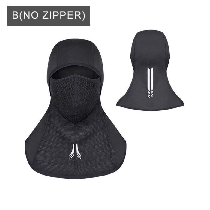 chapeau,Roue UP cyclisme masque protecteur casquette Ski vélo thermique polaire cagoule hiver vélo masque anti - Type B(NO ZIPPER)