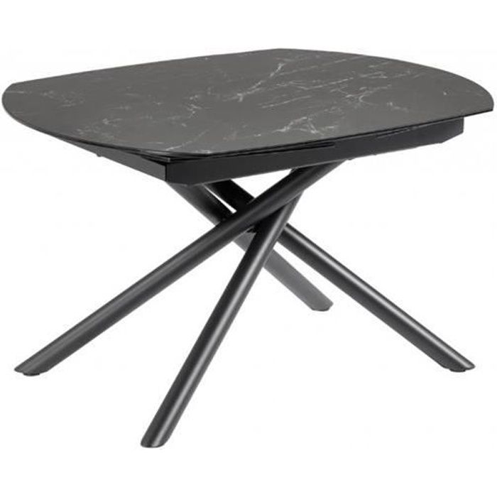 Table de salle à manger Yodalia ovale 130/190 x100 ceramique