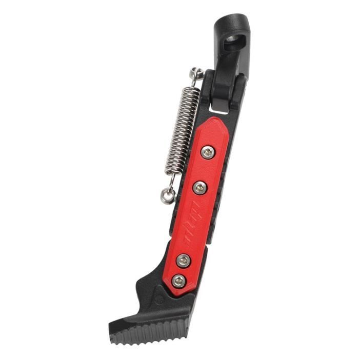 Béquille de scooter électrique support de pied extensible support de stationnement latéral de scooter réglable BR