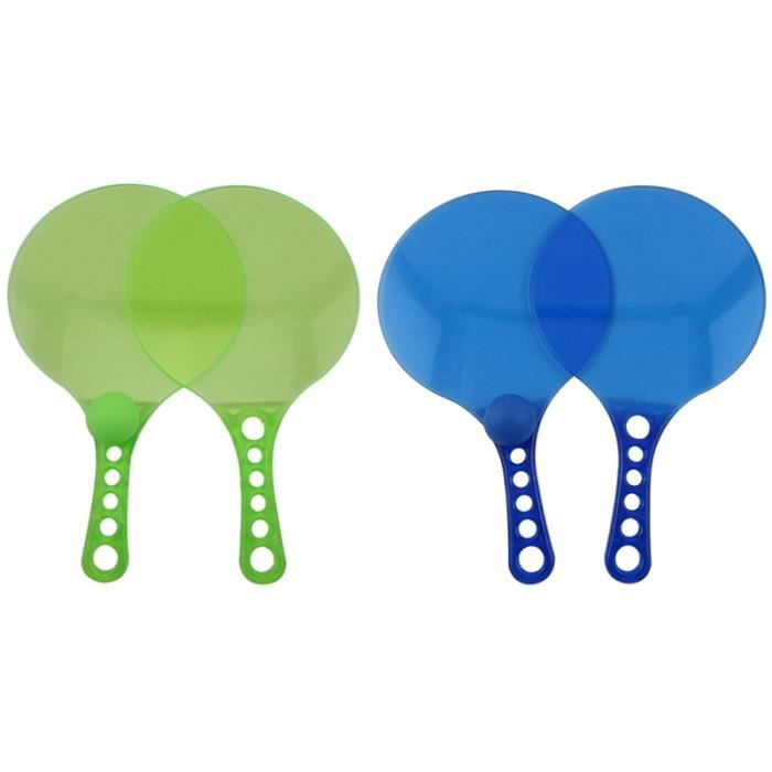 2 paires de raquette de balle de plage légère de badminton portable de de pour l'extérieur BADMINTON RACKET - BADMINTON FRAME