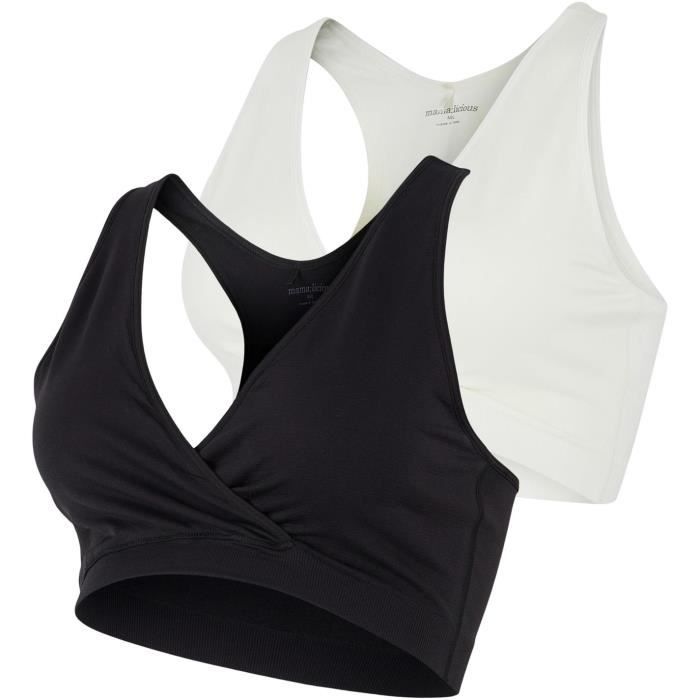 Mamalicious Lot De 2 Soutien-Gorge D'Allaitement Femmes