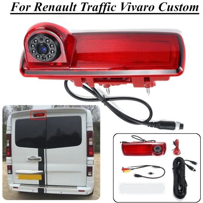 NEUFU Caméra de Recul Étanche Pour Renault Traffic Vivaro Custom