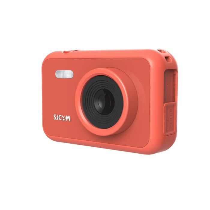 Caméra D'action 1080P Pixel 12MP, SJCAM Camera Enfants Camescope, Appareil Photo Enfant Enregistrement Video - Orange