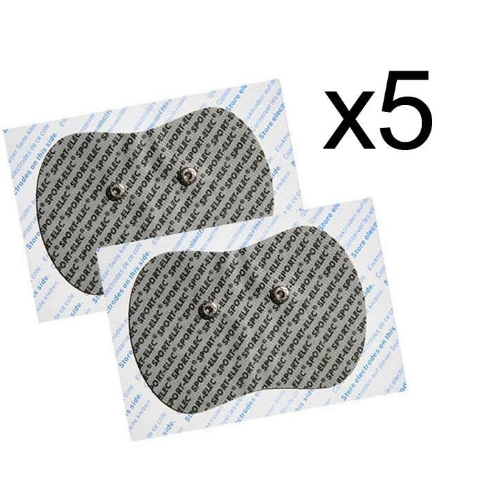 Pack de 10 électrodes pour sudoloris ou farmadolor Sport-Elec Electrostimulation