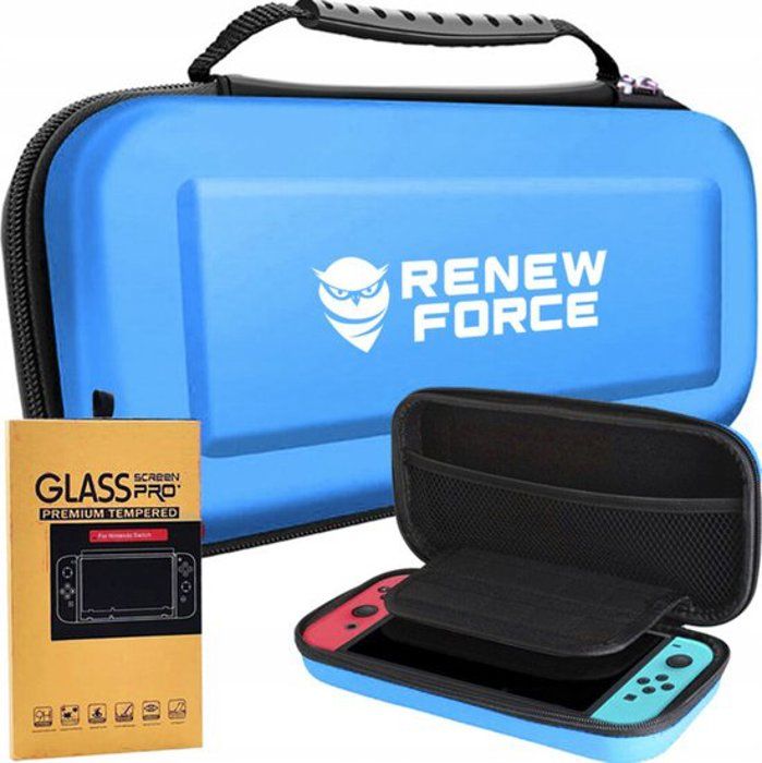 Ensemble de Protection Complet pour Nintendo Switch Étui Coque et Protecteur d'Écran en