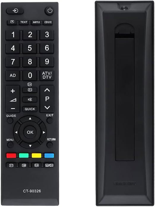 Télécommande Compatible Toshiba CT-90326 - Modèle OuiSmart - Neuf Sous Emballage - EAN 3001299516385