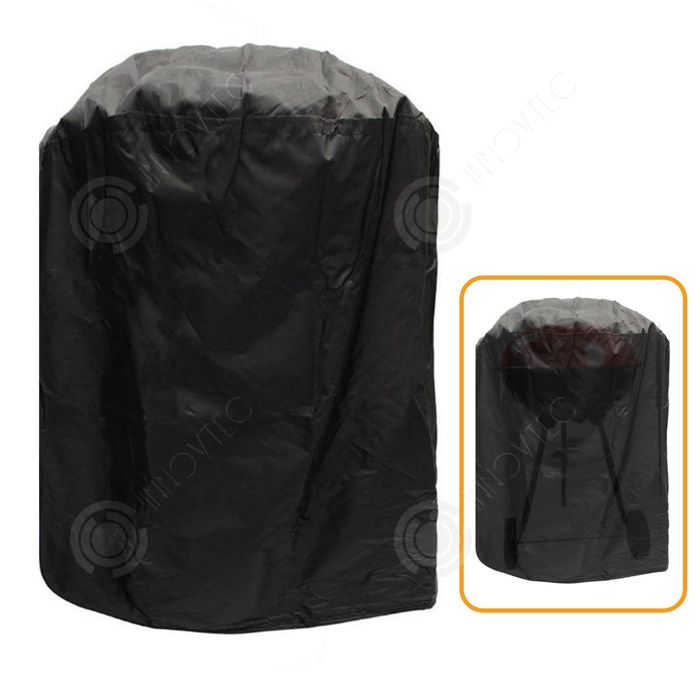 Housse De Protection Pour Barbecue Rond – Imperméable Et Résistante, Taille 89 X 69 X 115 Cm