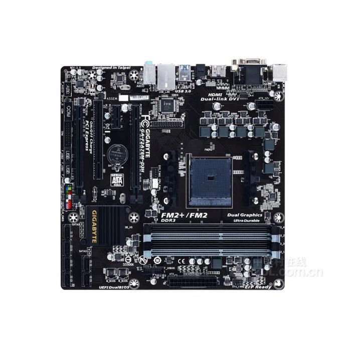 Carte mère GIGABYTE F2A78M-D3H AMD A78 Socket FM2+ 4xDDR3 SDRAM 64GB Micro ATX - Reconditionné Gigabyte sur Cdiscount Seconde Vie