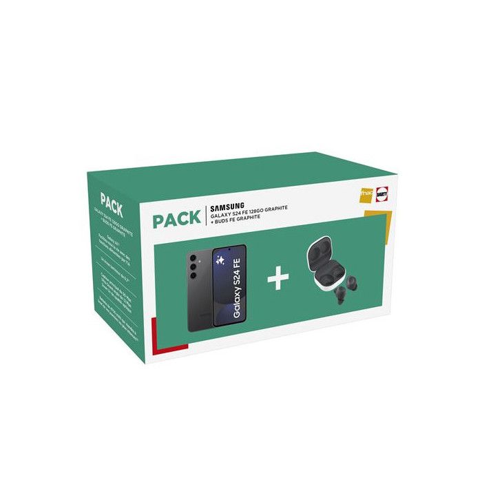 Pack Smartphone Samsung Galaxy S24 FE 6 7 5G Nano SIM + Buds FE - vue 3