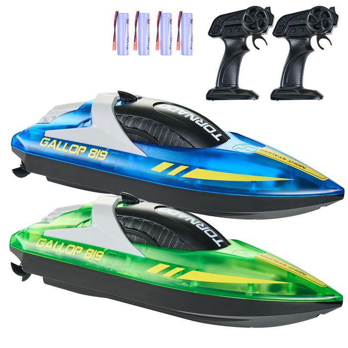 Keenso Bateau télécommandé 2.4G télécommande bateau USB haute vitesse Keenso Bateau télécommandé 2.4G télécommande bateau USB haute vitesse