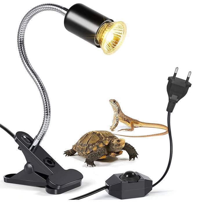 Comparer les prix de Lampe Reptiles Chauffante avec Pince Pivotante à 360 ° pour Tortue Reptile Lézards Serpents CaméléonNoir