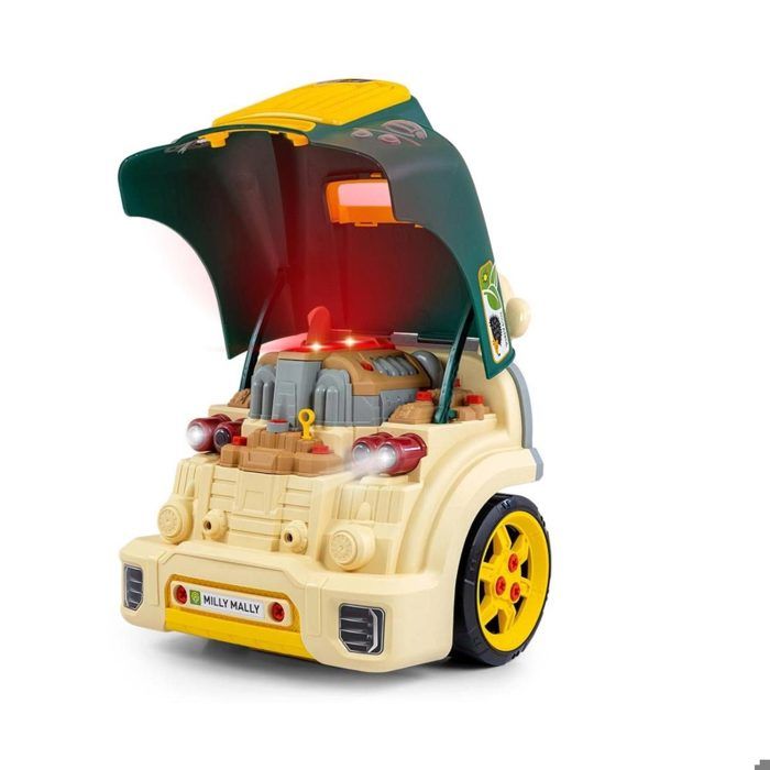 Motor N-Gine Jouet Verte - MILLY MALLY - Jaune - Plastique - Dès 18 mois