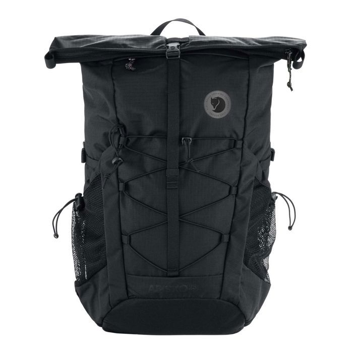 Fjällräven Abisko Hike 25 Sac à dos 25 L noir – randonnée dos rembourré et déperlant