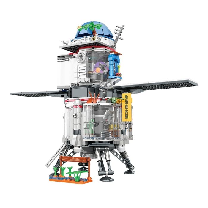 Kit de construction navette spatiale 1283 pièces - Shipenophy - Exploration de Mars - Pour enfants