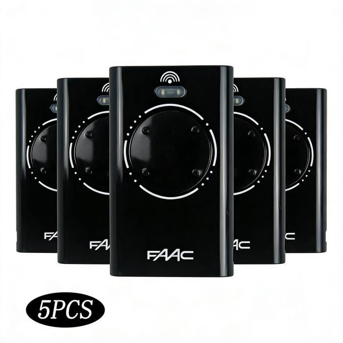 Télécommande FAAC XT4 868 SLH noir Pack de 5 - noir