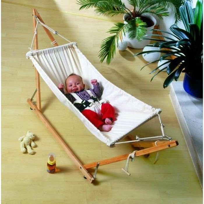 Clippasafe Jouet Hamac Enfant/Bébé/Bambin chambre à coucher/Nursery Organisateur/Stockage BN