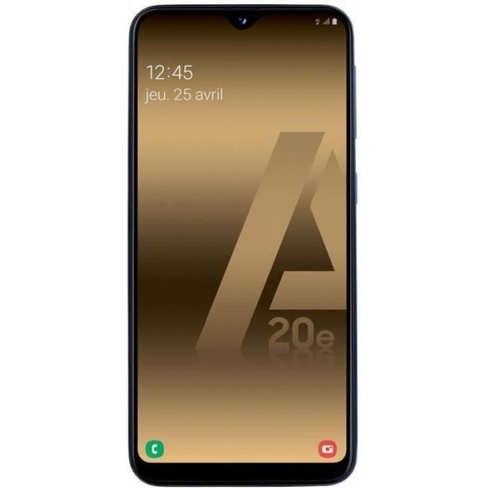 Samsung A20e - Double SIM - 32 Go - Noir - GSM