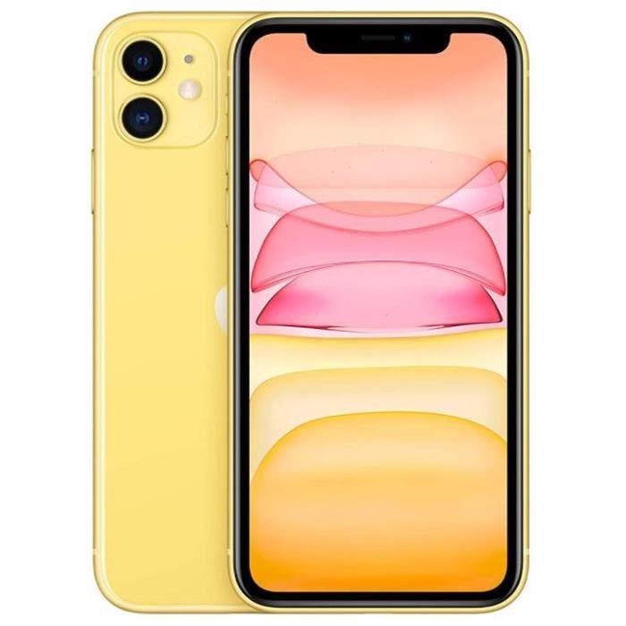 APPLE iPhone 11 256 Go Jaune - Reconditionné - Excellent état