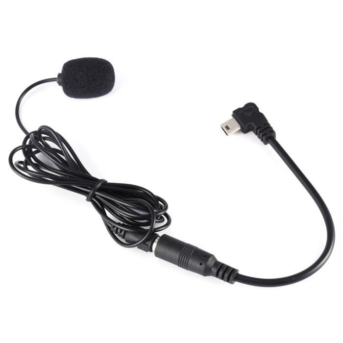 GXU 3,5 mm Microphone cravate - Pour Smartphone pour GoPro Hero4 3