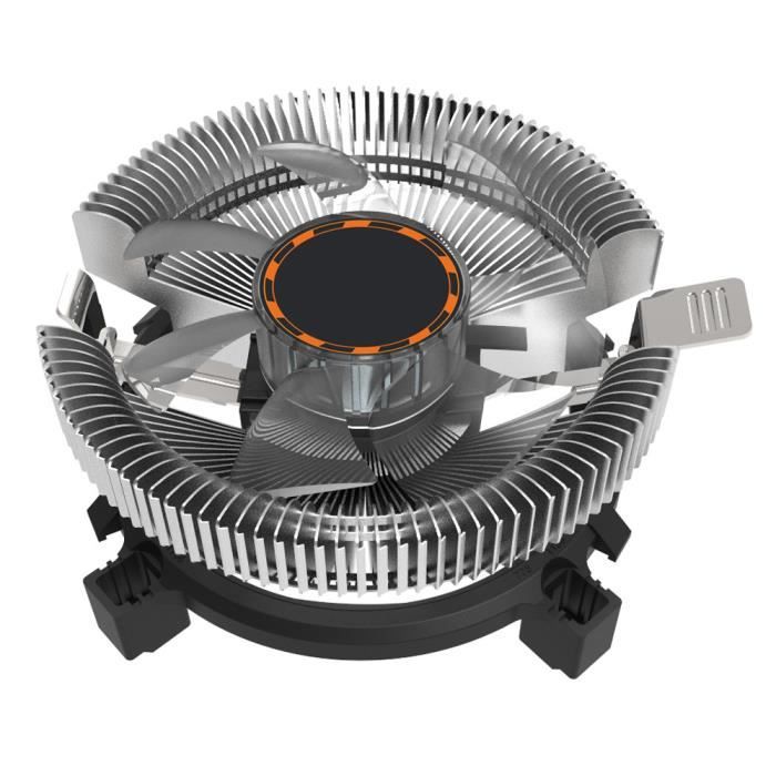 Ventilateur PC 75mm AVC DA07520B12U - 12V, 0.52A, 4 Fils PWM, Pour Refroidissement Processeur Ou Serveur - 4