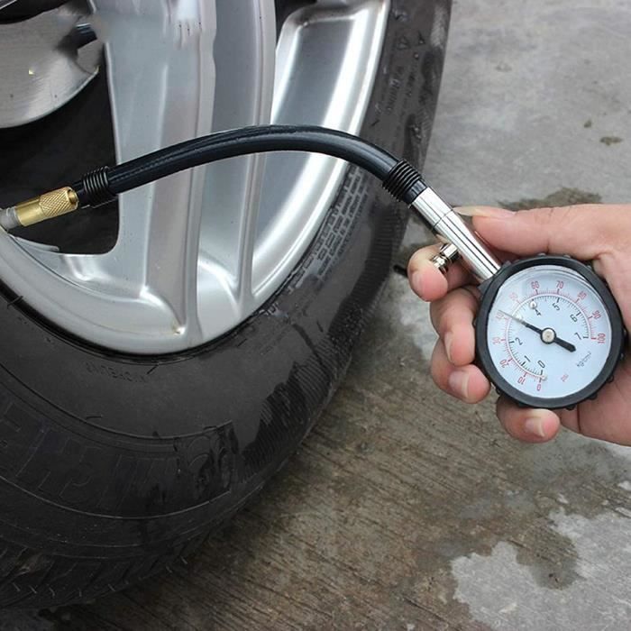 Manomètre Numérique Pression Pneu 220 PSI Avec LCD - Gonfleur Pneu Voiture Moto Vélo ZOVHYYA