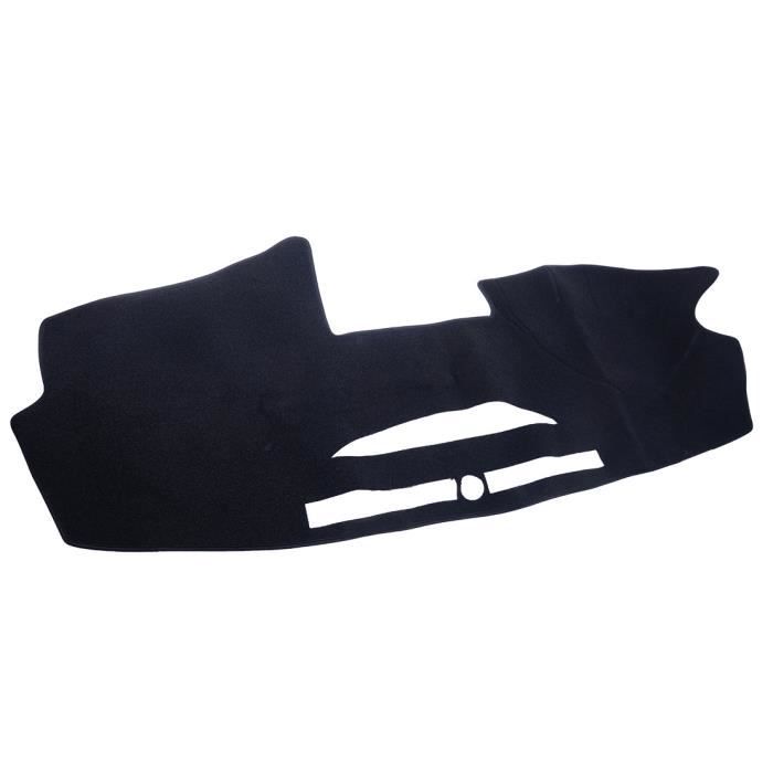 Duokon Tapis de protection pour tableau de bord de voiture antid/érapant pour Macan 2017 Noir