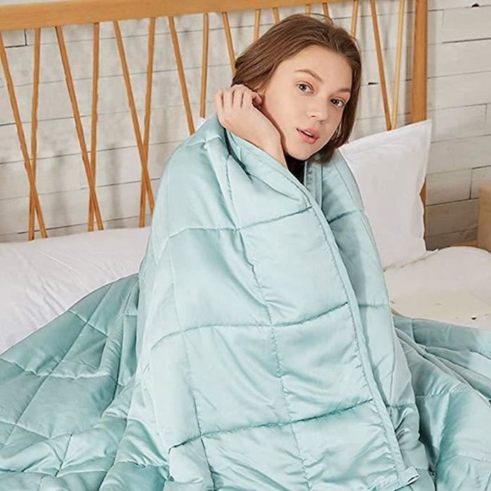 Couverture de sommeil couverture couverture couverture 150 x 200 cm Bleu Couverture de jour Chaud Doux Confortable 