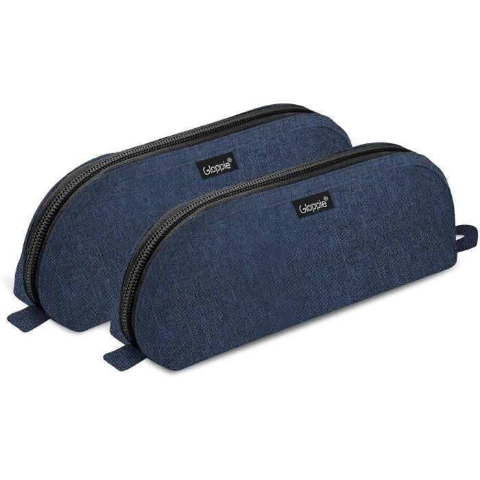 Lot De 2 Trousses à Crayons Pour Filles/ados - Grande Capacité, Fermeture éclair - Fournitures Scolaires, Bureau - 4