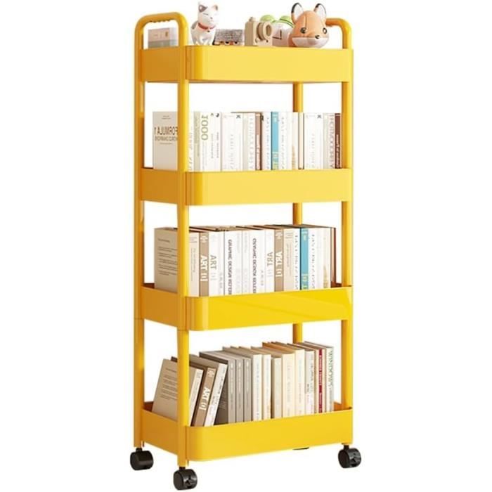 Powerking 4-Tier Rolling Utility Chariot, Étagères De