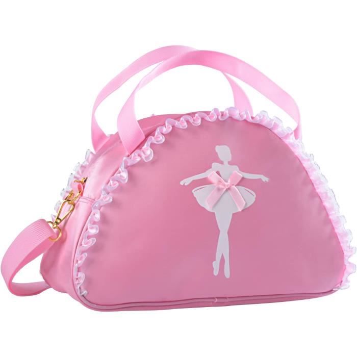 Sac De Danse Ballet Fille - Sac Bandoulière Classique Rose Ou Violet - Grande Capacité, Imperméable, Idéal Cadeau Noël Danseuse