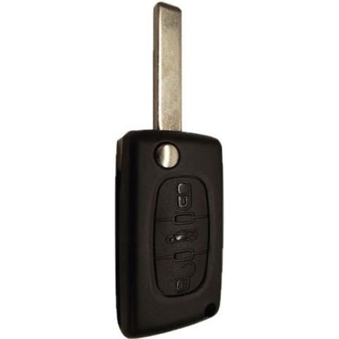 Kit Transformation Clé Pliante Pour Mini Cooper - Boîtier 2 Boutons Compatible Avec Télécommande
