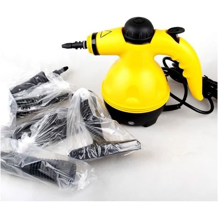 Nettoyeur Vapeur Portable Klona - 10 Accessoires - Pour Cuisine, Salle De Bain, Tapis