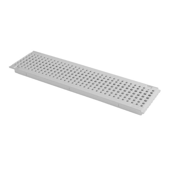 Grille Piscine 0 5m Pvc A15 Largeur 130 Blanc Achat Vente Caniveau Regard Grille Piscine 0 5m Pvc A15 Cdiscount