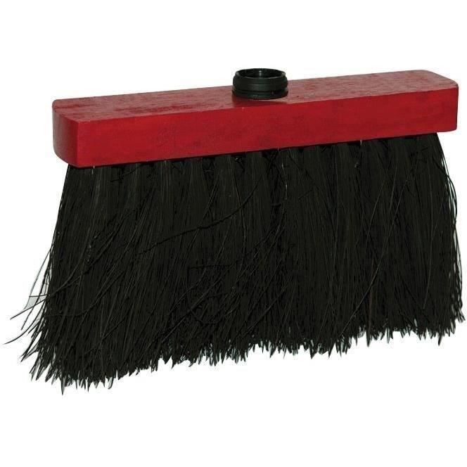 Balai en fibres de piassava - 4 rangs + douille