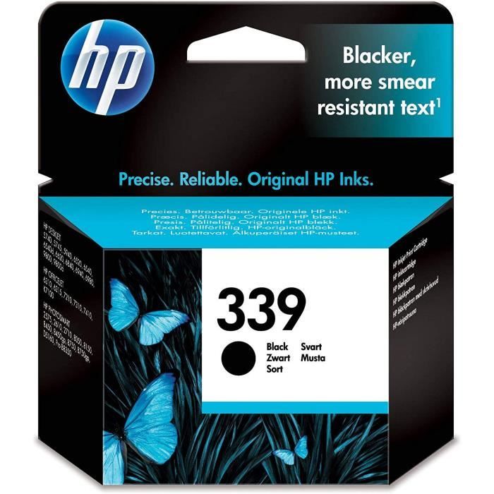 Cartouches D Encre Hp 339 Cartouche D Encre Noire Authentique C8767ee 80917 Prix Pas Cher Cdiscount