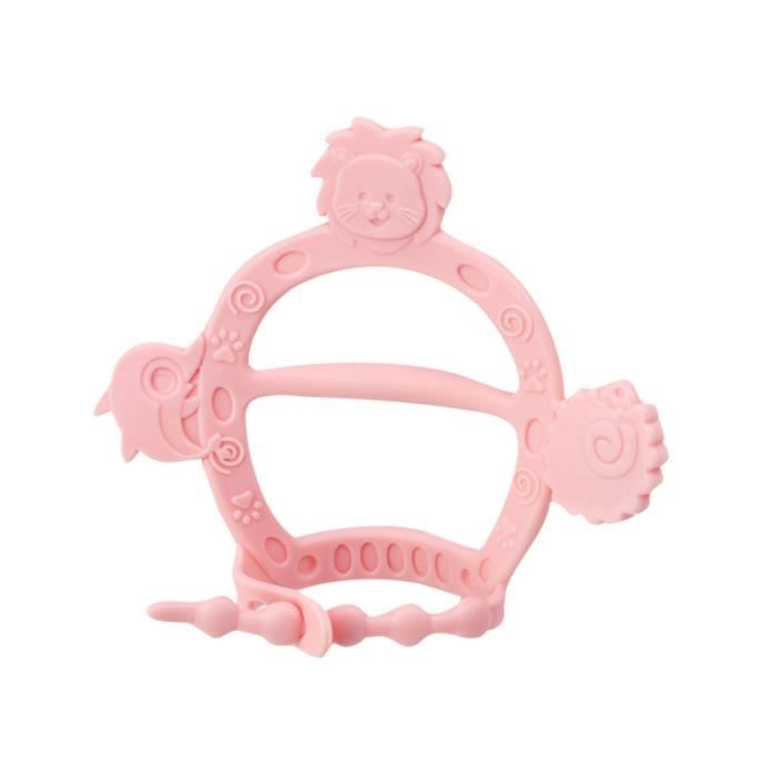 1 Pc Bebe Anneau De Dentition Ecologique Silicone Sur Durable Dessin Anime Lion Jouet De Gomme Pour Les Joystick Jeux Video Cdiscount Informatique