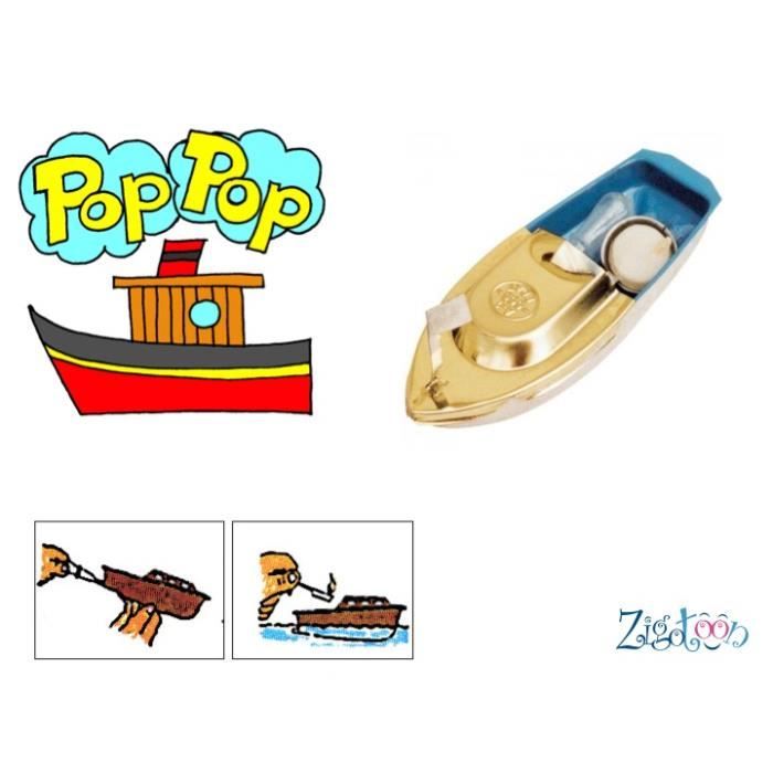 JP Perroud, les bateaux 'pop-pop', un jouet pour petits et grands