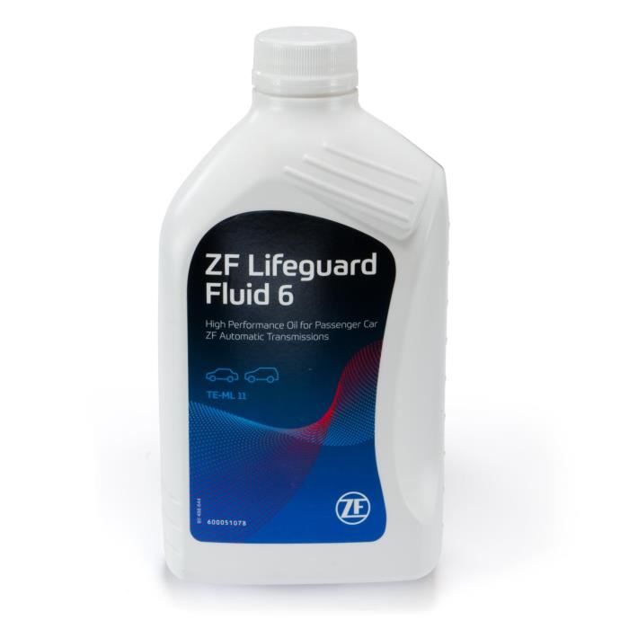 1 Litre Huile pour Boîte à Vitesse Automatique ZF Lifeguard Fluid 6 S671 090 255